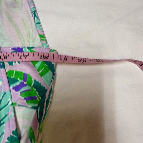 Lilly Pulitzer Gianni Skort Romper Purple Iris on the Chase M EUC - Picture 12 of 13